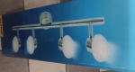 Kanlux 4723 kroomitud laevalgusti, 4x20w G9
