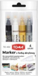 Akr&uuml;&uuml;l markerid Toma, 4 v&auml;rvi