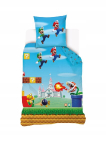 Laste voodipesukomplekt 140x200 cm Super Mario Luigi