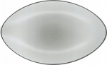 Revol Equinoxe ovaalne serveerimistaldrik, 35 cm, hall