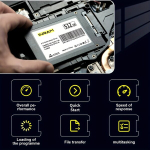 Telefoni m&auml;lukaart INRAM SATA3 SSD Andmekandja 3D TLC NAND, 128 GB