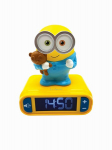 MINIONS Alarm clock with 3D night light and sound effects - LEXIBOOK