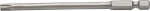 Otsik 1/4" Torx T20, 100mm, 2 tk., teras S2
