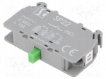 Kontaktelement Spamel 22mm No 2,5a/230vac 4a/24vdc Din