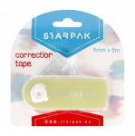 Korrektori riba 5mm x 6m kollane Starpak