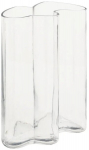 Klaasist pott lilledele, 19 x 11,5 x 25 cm