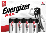 4x Energizer Max Lr14 C Leelispatareid