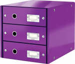 Leitz C&s 3 sahtliga hoiukarp, lilla