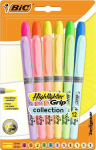 Bic Highlighter Grip markerid, 12 tk. seatud