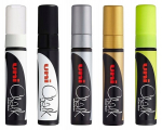 Uni Chalk marker Pwe-17k, kollane, 15 mm