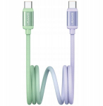 Usams Sj756 Usb-c-usb-c kaabel, 1,2m, 60w, kaks v&auml;rvi