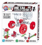Metallist ehitusplokkide komplekt 112 tk