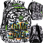 Coolpack seljakott "m&auml;ng Over X Play" poistele ja t&uuml;drukutele