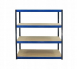 Metallist riiul Helios Hbn 213x150x50, 4 riiulit 175kg