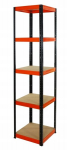 Metallist riiul Helios Hbo 196x60x60 cm, 5 riiulit