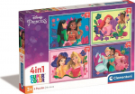 Clementoni 4in1 Disney printsessi pusle 72 t&uuml;kki