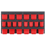 Korraldaja Kistenberg 20 konteineriga, seinale kinnitatav