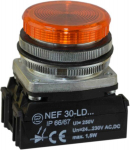 Pro-met Led indikaatortuli 30mm, 24-230v Ac/dc, kollane
