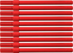 Pliiats kontorisse Office Products, 10 tk, punane