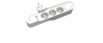 Pikendusjuhe 3x Schuko 230v 3m Usb-a, Usb-c ja l&uuml;litiga