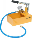 Manuaalne h&uuml;drostaatiline testpump 5l, 25 bar