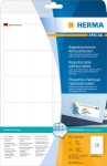 Herma A4 kleepuvad etiketid, valge, matt paber, 250 tk.