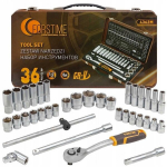 Forstime 36-osaline mutriv&otilde;tme komplekt koos p&otilde;rkmehhanismiga 1/2'' Cr-v