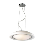 Italux Huller 8956-mp ripplamp, valge/kroom