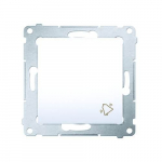 Simon 54 Uksekella nupp valge Dd1.01/11