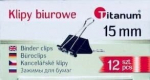 Mustad kontoriklambrid 15mm, 12 tk.