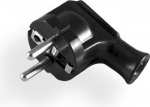 Nurga pistik Elgotech Wt-20-2, must, 16a, 250v