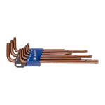 Pikad Torx v&otilde;tmed T10-t50, 9 tk.