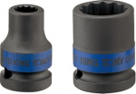 King Tony Impact Bit 1/2", 18 mm, 12 nurka