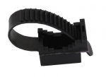 Must pol&uuml;amiidist kaablikinnitusrihm 12x80mm, 25 tk.