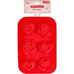 Silikoonvorm s&uuml;dame- ja roosikujuliste k&uuml;psiste k&uuml;psetamiseks