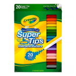 Pestavad kooliv&auml;rvimarkerid lastele Super Tips Crayola 20 v&auml;rvi