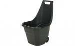 Aiakott ratastega, 55 l, must