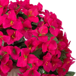 Kunstlikud bougainvillea lilled kaunistuseks, UV-kindlad, 2 tk