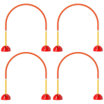 Koera agility varustuse komplekt, 100x19.5x95 cm, oranž, plastik