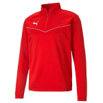Meeste jakk Puma teamRISE 1 4 Zip Top punane 657394 01