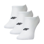 Naiste sokid 4F F443 3-pakk valged 4FWMM00USOCF443 10S