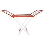 Giostyle riidekuivati Love, 180x56x96 cm, valge/oranž