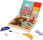 Skmiss Montessori magnetilised pusled lastele