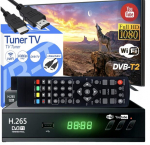 TV vastuv&otilde;tja DVB-T2 digitaalne dekoodija ER1238, USB 5V, Full HD