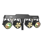BeamZ CLS Neso9 koos 2x LED PAR ja 2x Jelly Mooniga