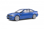 Diecast mudel Solido S1806502 Bmw M3 Coupe Laguna Blue 2000 1/18
