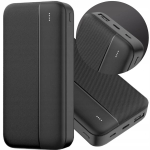 Akupank V&auml;line aku 20 W 20000 mAh koos USB-C, USB-A ja kiirlaadimisega, I&scaron;orinė baterija 20 W 20000 mAh su USB-C, USB-A ir greitu įkrovimu