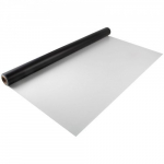 Tantsup&otilde;rand, 200x700 cm, must/valge, PVC-vin&uuml;&uuml;l