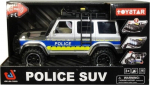 Valgus- ja heliefektidega maastikupolitseiauto