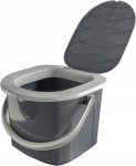 Branq kaasaskantav turismitualett - wc aeda - &auml;mber - 15,5 l